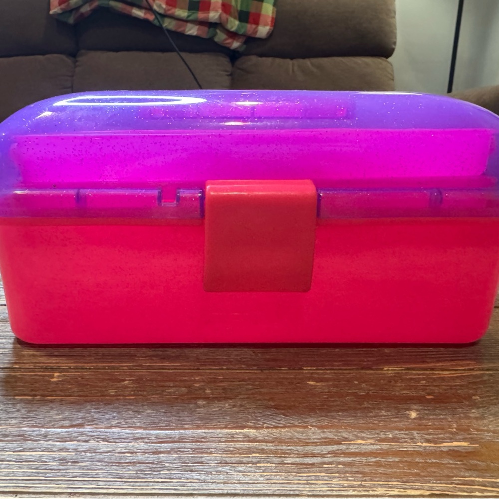 Purple and Pink Storage Box